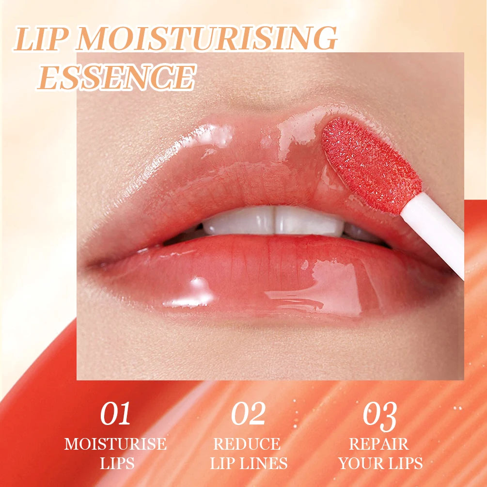Mirror Water Light Lip Gloss Lasting Transparent Lip Oil Moisturizing Sexy Lipgloss Jelly Glass Lip Glaze Tint Makeup Sets Peaceful Pleasures Health and Wellness