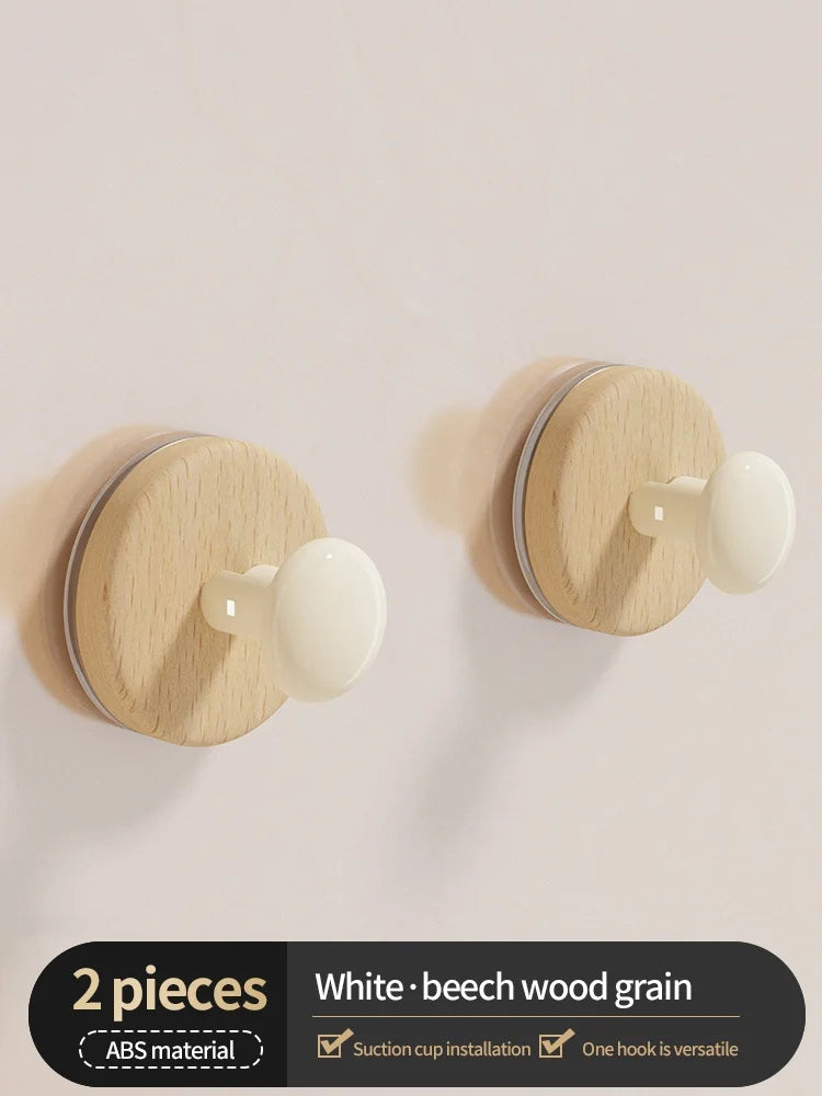 No-Drill Suction Cup Hooks – Kitchen & Bathroom Wall Hooks