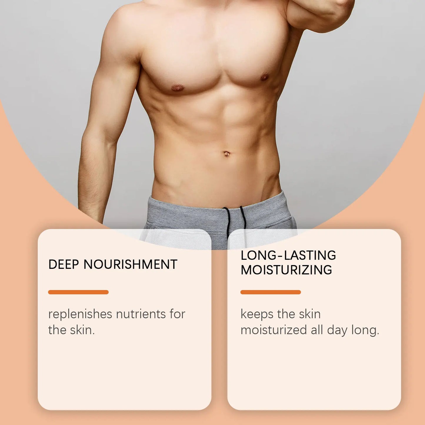 North Moon Ginseng Men's Body Firming Tightening Cream 60g