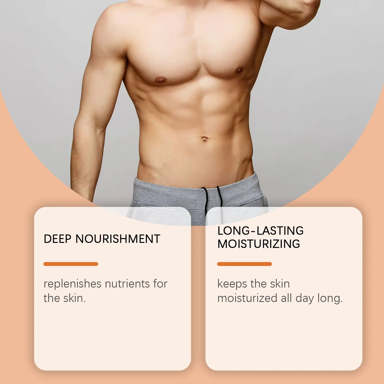 North Moon Ginseng Men's Body Firming & Tightening Cream 60g Body Firming Cream Oasis Select