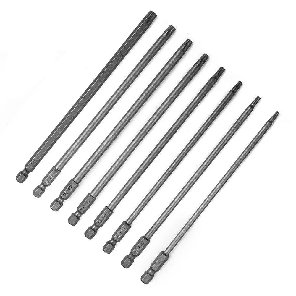 Tamper Proof Security Bit Magnetic Sets Torx Screwdriver Flat Head 1