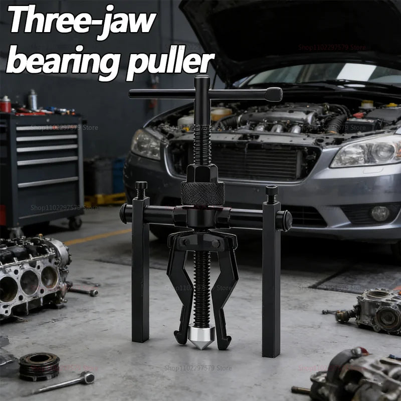 Car tools for Bearing Puller Disassembly Tool Three-Claw Heavy Duty Separation for Auto Repair Labor-Saving Bearing Removal Tool Peaceful Pleasures Health and Wellness