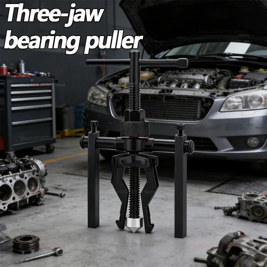 Car tools for Bearing Puller Disassembly Tool Three-Claw Heavy Duty Separation for Auto Repair Labor-Saving Bearing Removal Tool Peaceful Pleasures Health and Wellness