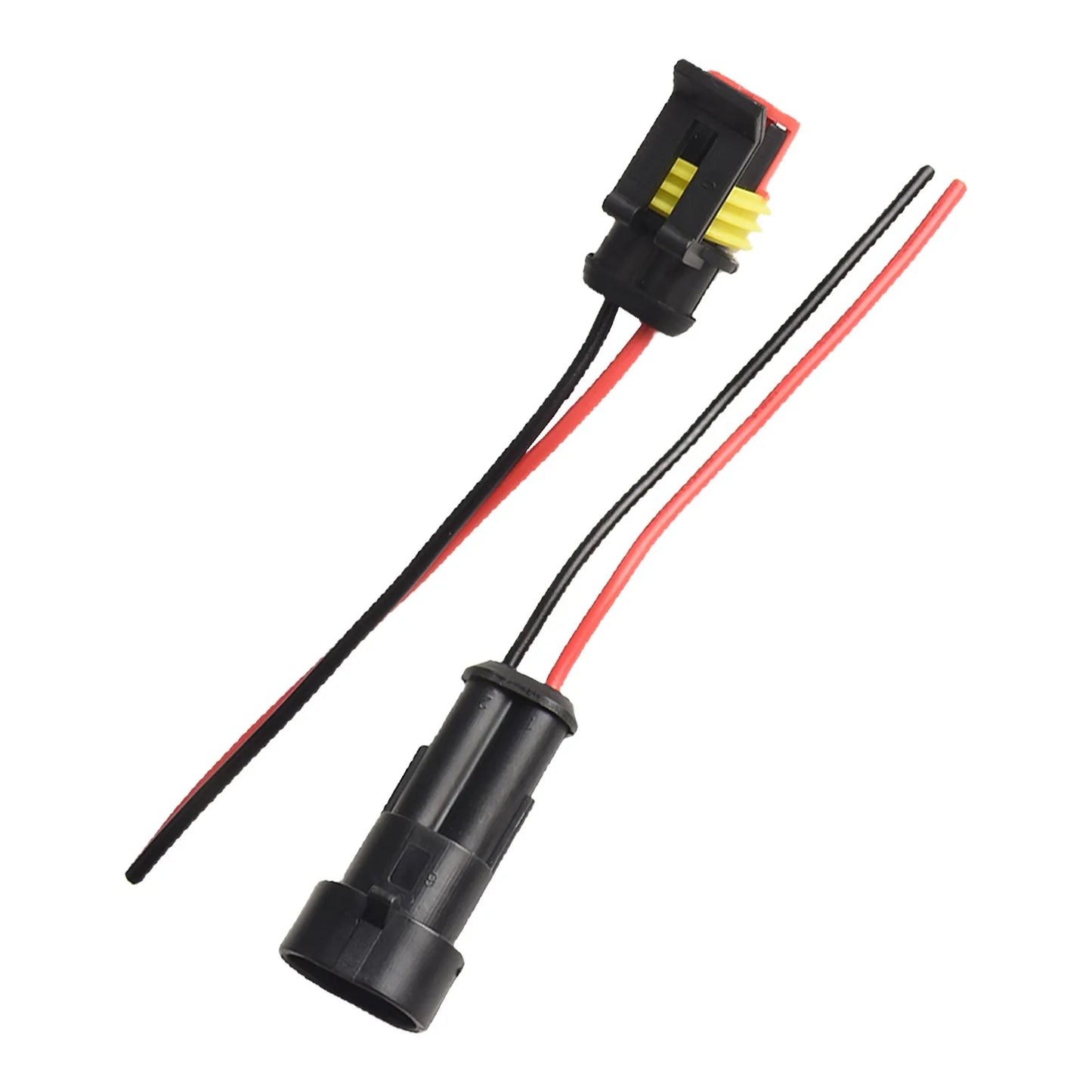2-Pin Automotive Wire Connectors Male Female Quick Disconnect 5 Sets