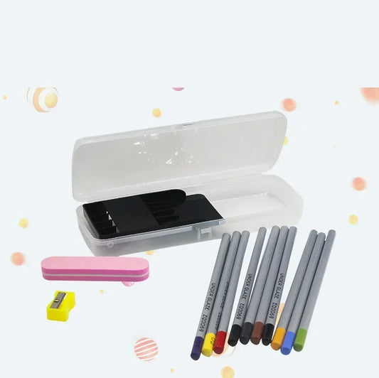 DIY 10 Colors/Set Pottery Art Underglaze Color Pencil Boxed Ceramic Hand Painted Glaze Chalk Pottery Painting and Coloring Tools Peaceful Pleasures Health and Wellness