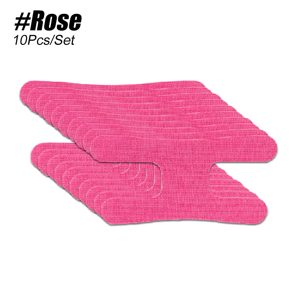 Thumb & Finger Kinesiology Tape | Self-Adhesive Joint Support Kinesiology Finger Tape Peaceful Pleasures Health and Wellness Rose Red-10PCS