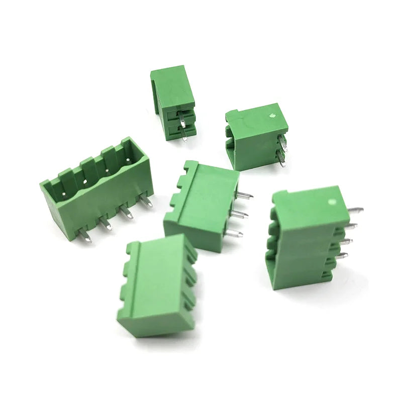 5pcs 5.08mm Pitch PCB Screw Terminal Block Connector Closed PlUG-IN Plug Socket 2EDG 2P 3P 4P 5P 6P 7P 8P 9P 10P 12P Peaceful Pleasures Health and Wellness