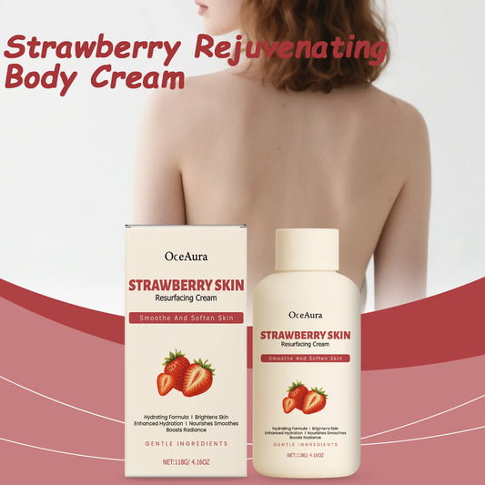 Strawberry Body Butter Cream – Brightening Deep Moisturizer Peaceful Pleasures Health and Wellness
