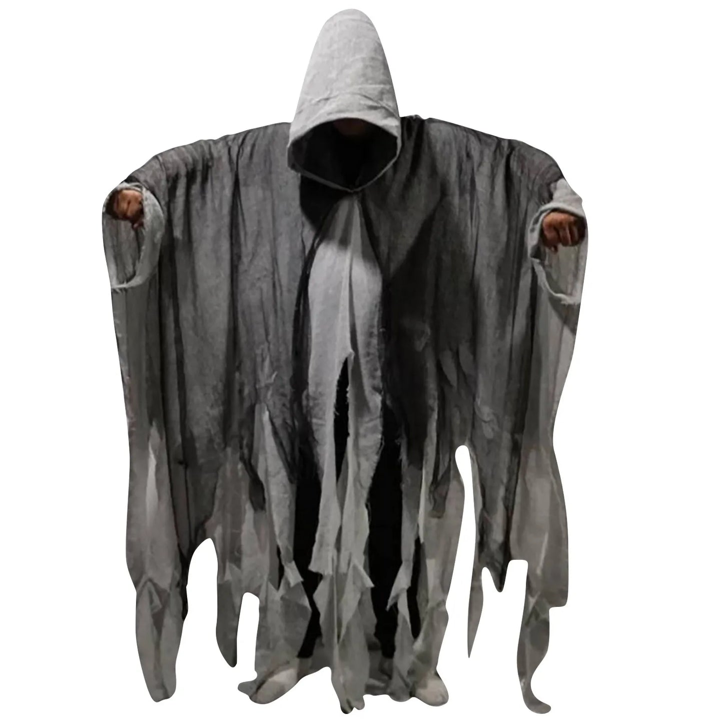 Halloween Gothic Hooded Cloak Costume | Unisex Cape & Dress Set