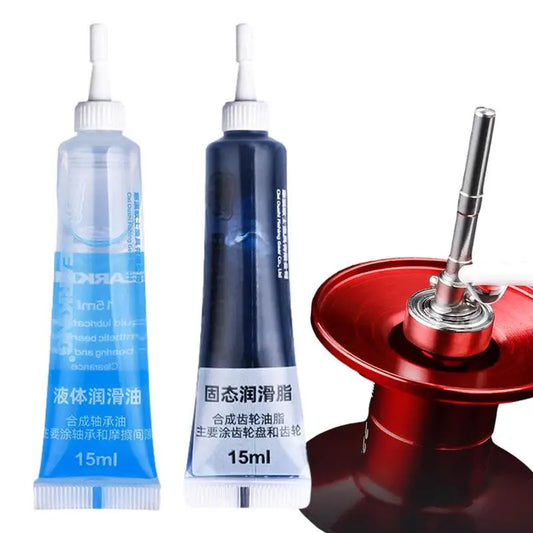Fishing Reel Lubricant Fishing Reel Lubricating Oil Fishing Reel Protective Grease Maintenance Tools Kit Lubricant Oil Set Peaceful Pleasures Health and Wellness