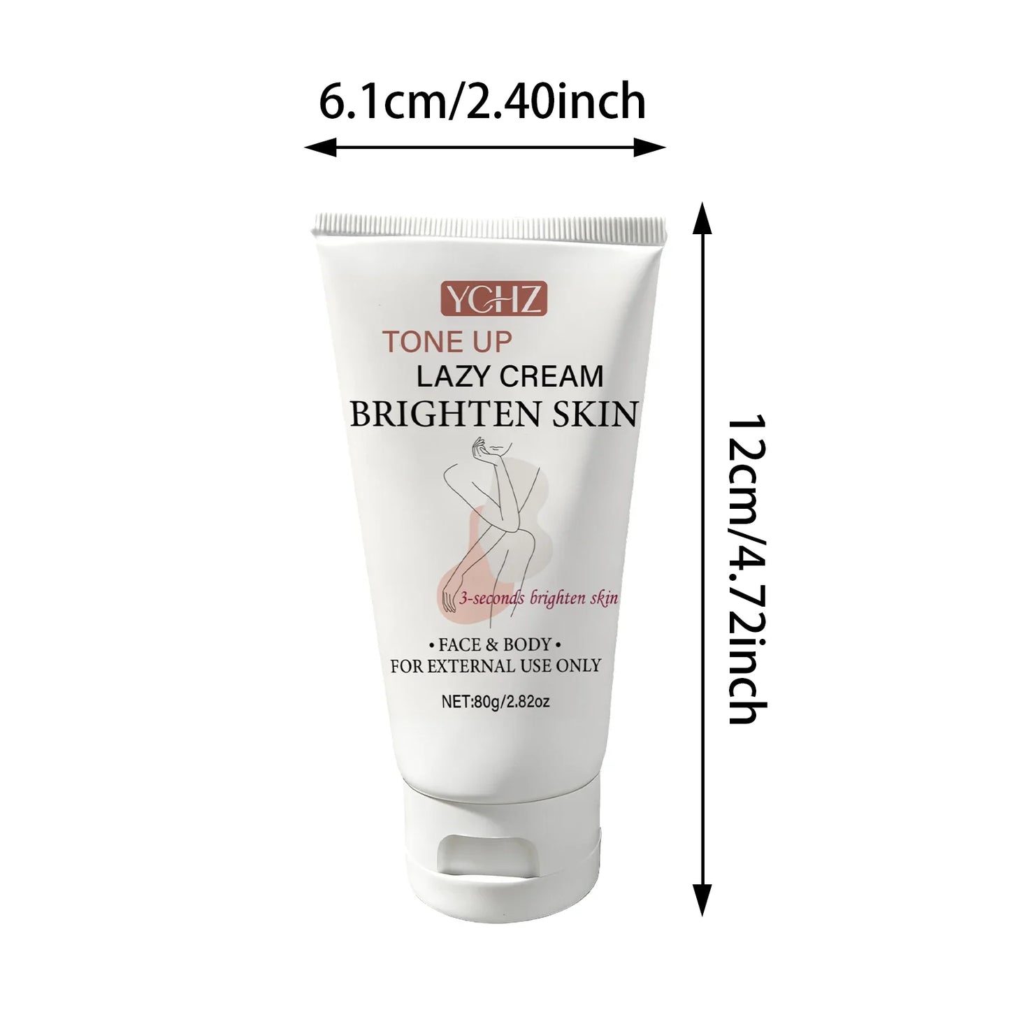 YCHZ Skin Brightening Cream | Niacinamide & Collagen | 80g