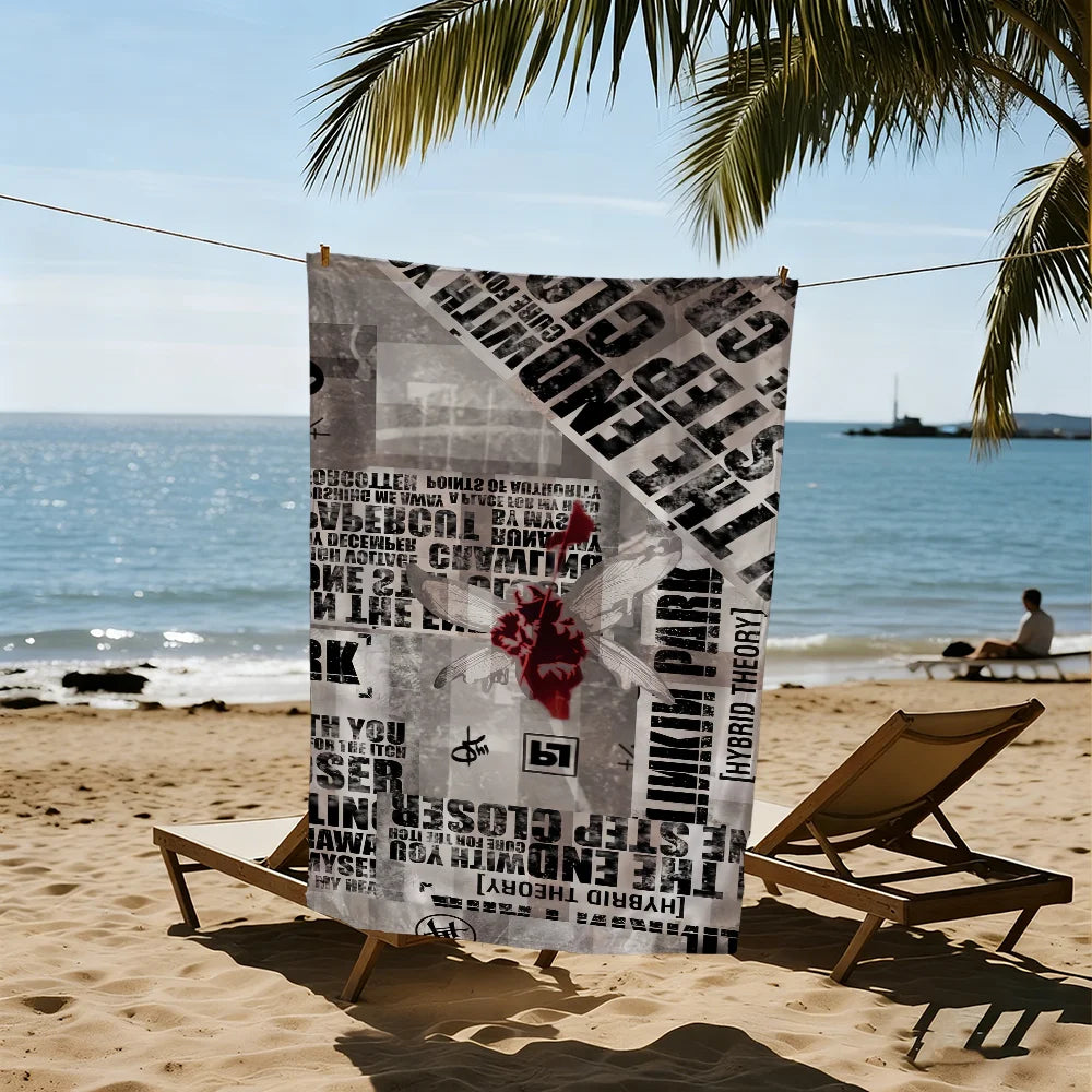 Quick-Dry Beach Towel | Soft Pool Travel Gym Camping Towel