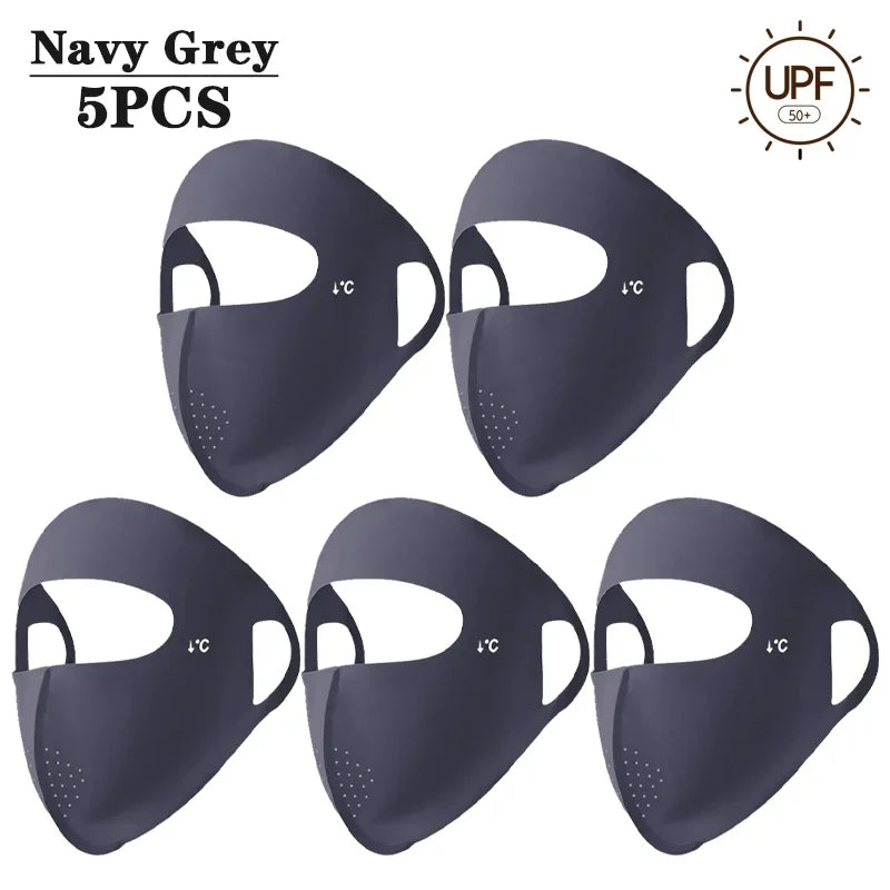UV Full Face Mask – Breathable Sun Protection for Cycling & Travel
