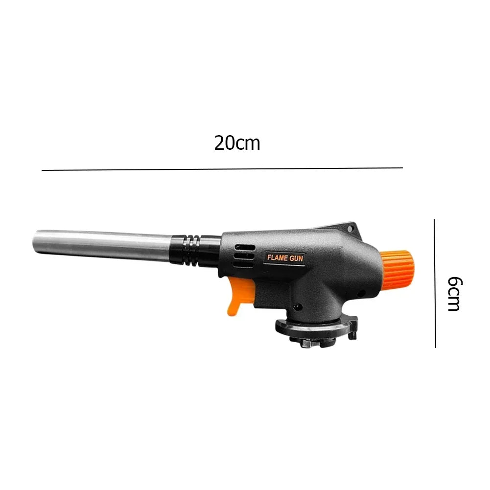 Portable Butane Torch – BBQ, Camping & Cooking Flame Tool
