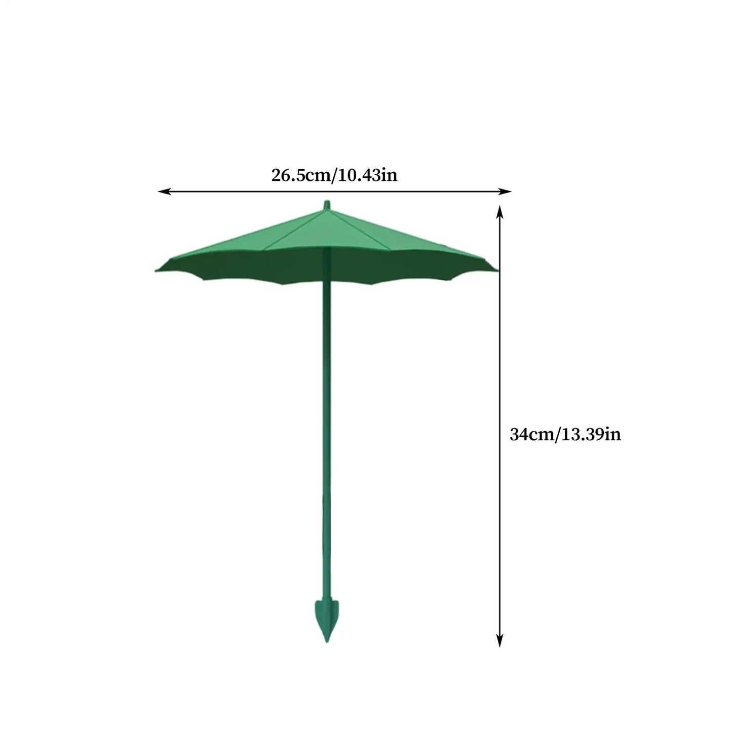 3-Pack Adjustable Garden Plant Umbrellas – UV & Waterproof