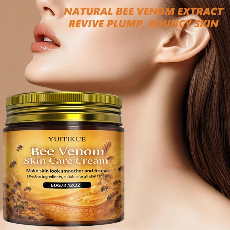 YUITIKUE Bee Venom Face Cream – Firm, Nourish & Smooth Skin Bee Venom Face Cream Peaceful Pleasures Health and Wellness