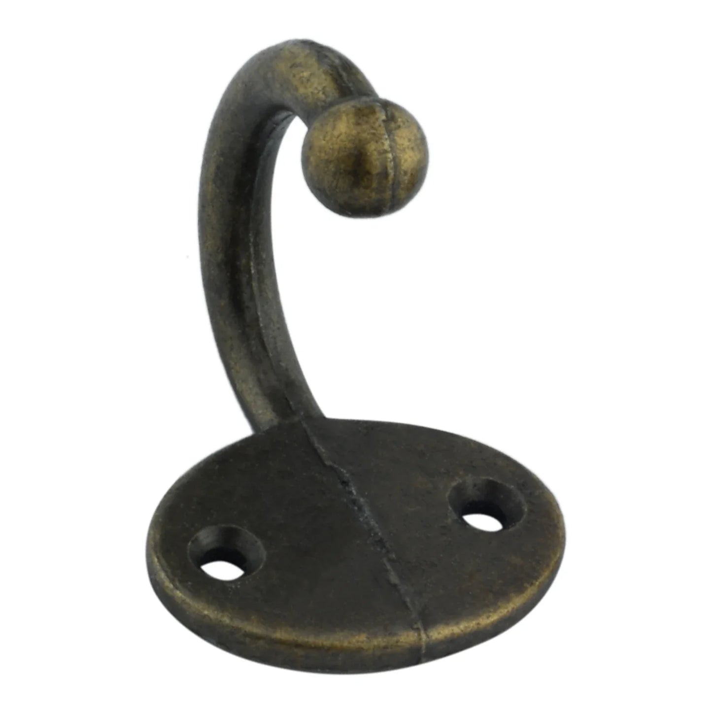 Vintage Bronze Wall Hook – Zinc Alloy Single Robe & Coat Hook