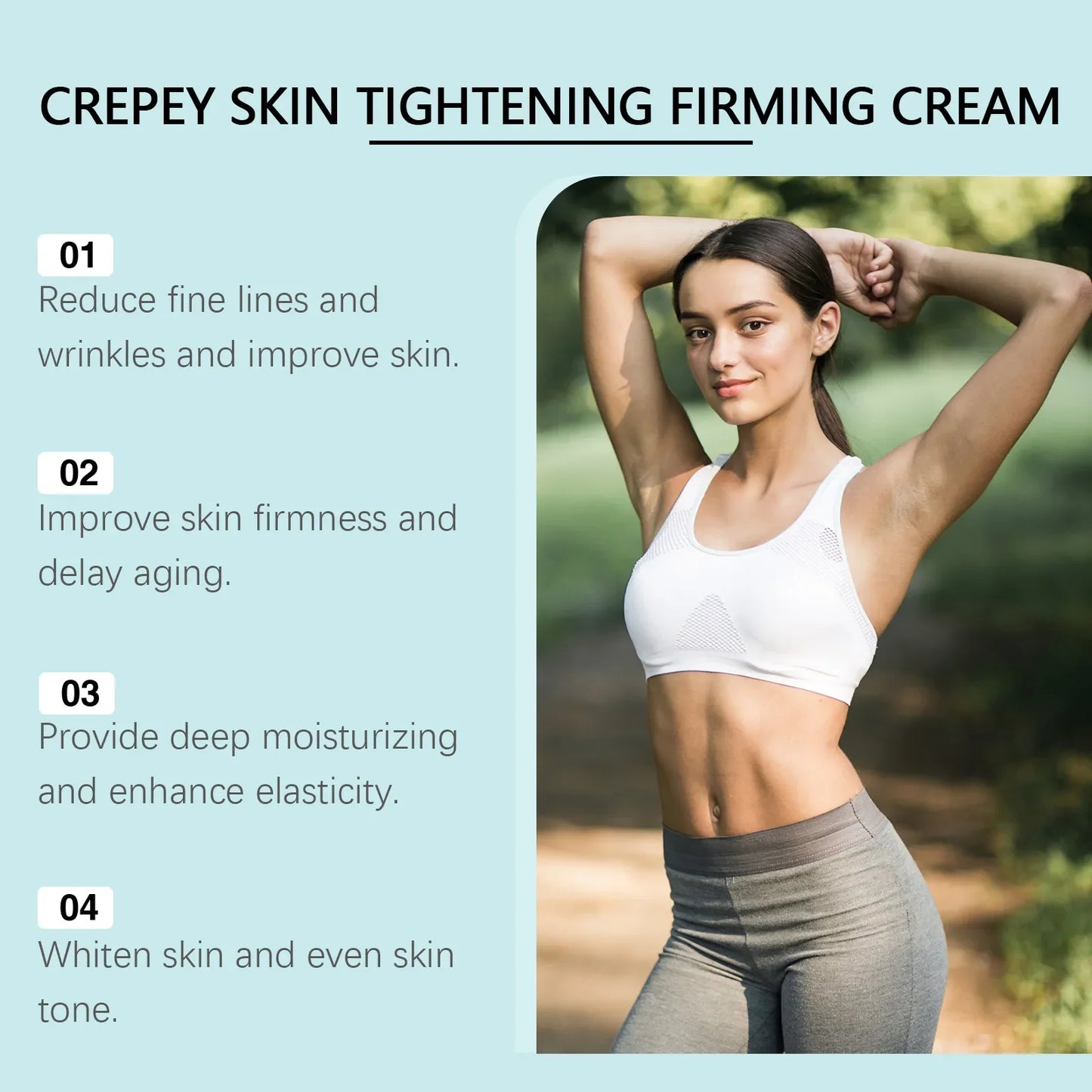 OceAura Skin Firming Cream – Anti-Aging Body Tightening Lotion