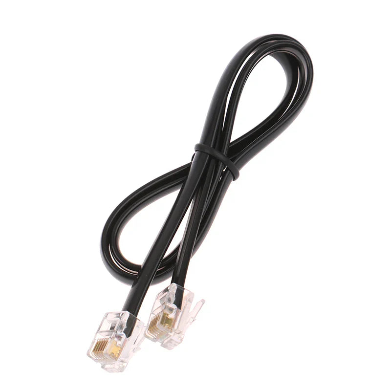 RJ12 6P6C ST-4 Autoguide Cable for iOptron IEQ30 IEQ45 | 0.5–5m