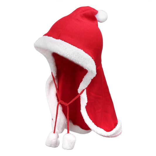 Pet Christmas Clothes Cloak Santa Cute Dog Christmas Clothes Festival Comfortable Shawl for for Pet Party Peaceful Pleasures Health and Wellness Default Title