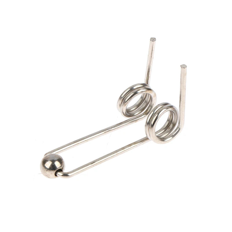 2Pcs Wire Diameter 1.2mm Curling Iron Replacement Double Return Torsion Spring Hair Curling Rod Accessories Peaceful Pleasures Health and Wellness