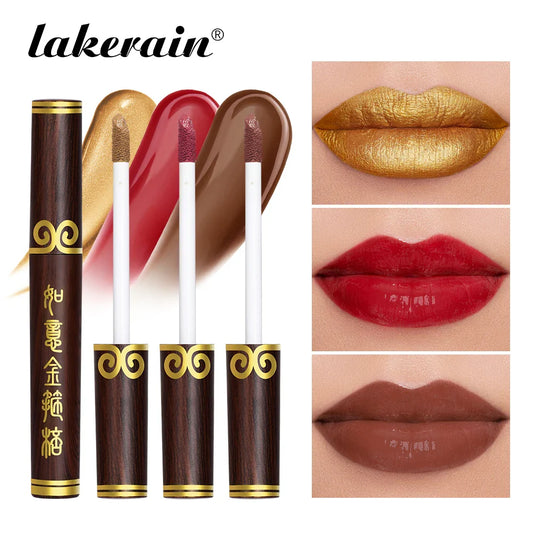 Lakerain Matte Velvet Lip Gloss – Waterproof & Long-Lasting Lip Gloss Oasis Select