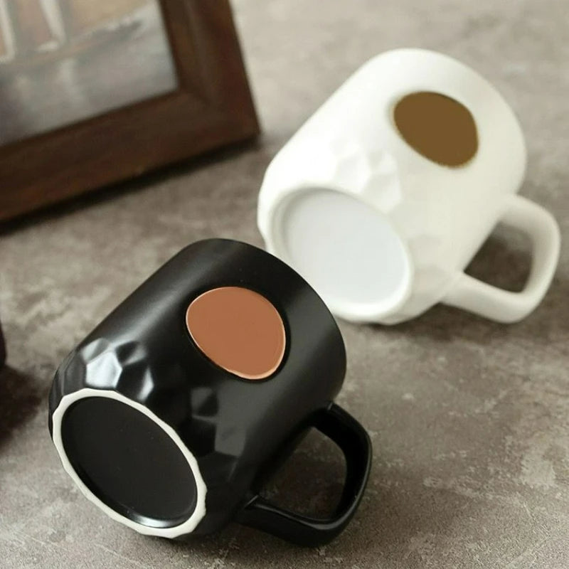 Large Ceramic Coffee Mug | Handcrafted Pottery Tea Cup