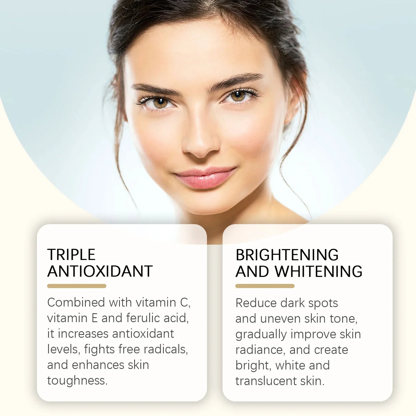 Vitamin C & E Brightening Facial Serum – Firming & Pore Care