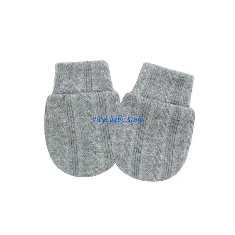 Newborn Scratch Proof Mittens | Soft Cotton Baby Hand Covers