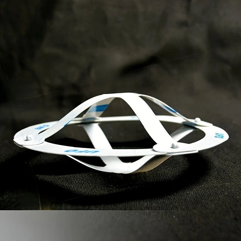Anti-Gravity Ufo Saucer Floating Disc, Hovering Plate, Unusual Flying Object, Space Exploration Accessory, Cool Gift Idea Peaceful Pleasures Health and Wellness