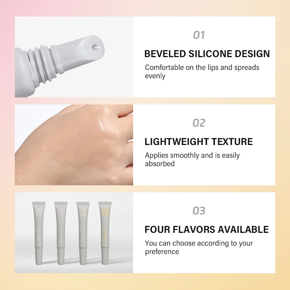 Peptide Lip Treatment Moisturizing Lip Mask Gel To Remove Dead Skin Lipstick Base Lip Cream Lip Care Mask 10ml Peaceful Pleasures Health and Wellness