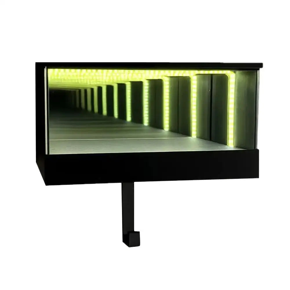 Car Garage Key Holder with LED Infinity Mirror Light | Key Organizer