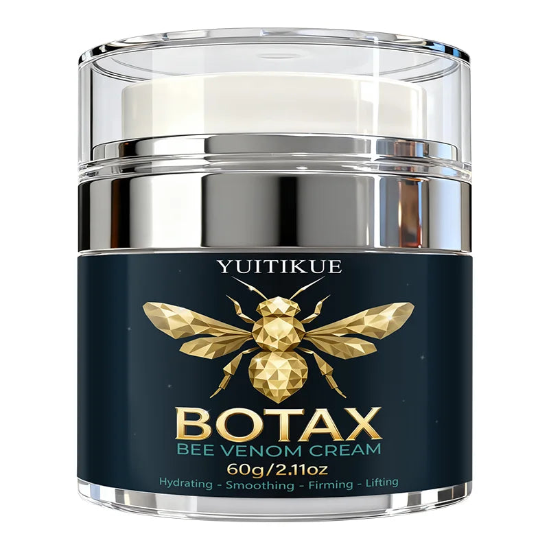 Bee Venom Cream Moisturizing and Anti-Wrinkle Collagen Hyaluronic Acid Face Cream Skincare Cosmetics Suitable for Women and Men Peaceful Pleasures Health and Wellness 1pc 60g