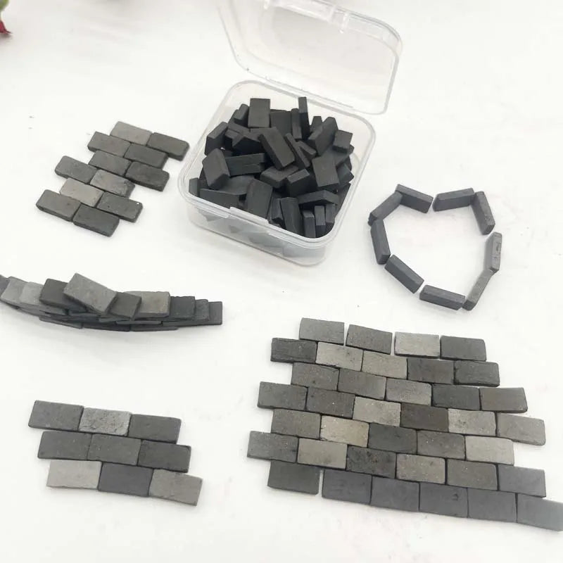 80pc 1:35 Miniature Brick Set – Model & Garden Diorama