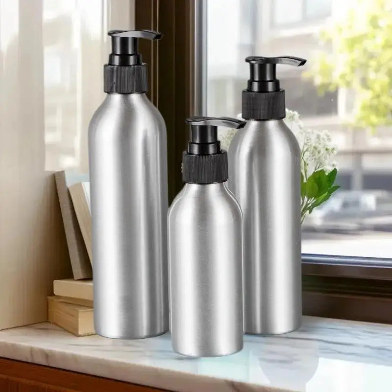 Refillable Foaming Soap Dispenser Portable Rustproof Aluminum Press Bottle Shampoo Shower Bottles Kitchen Bathroom Accessories Peaceful Pleasures Health and Wellness