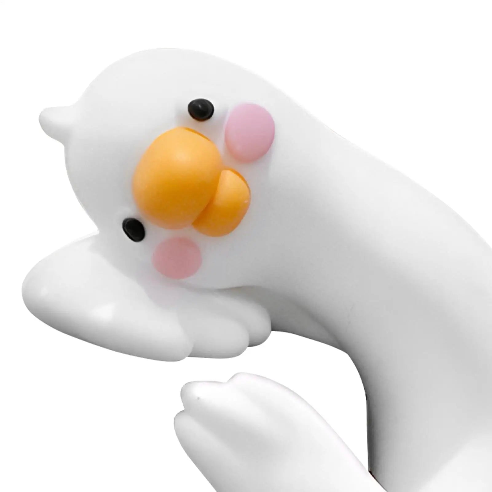 4PCS Mini Cartoon Goose Figurines – Desk, Monitor & Car Decor Decorative Figurine Set Peaceful Pleasures Health and Wellness
