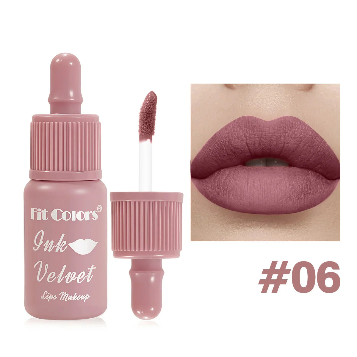 Fit Colors Velvet Matte Liquid Lipstick – Waterproof, Long-Lasting