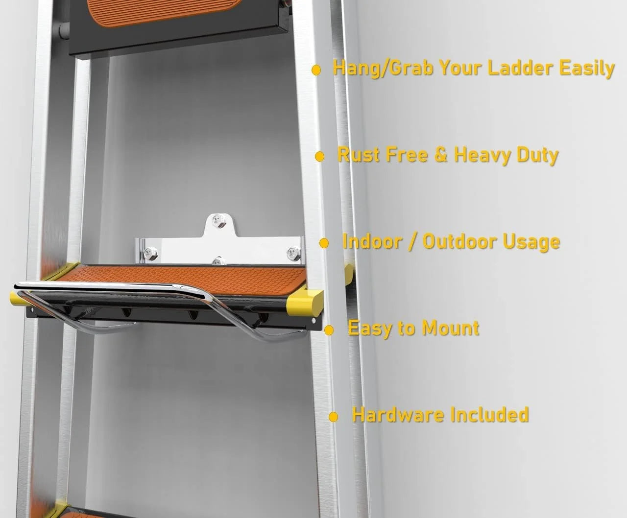 Ladder Hanger Wall-mounted Garage Wall Bracket Multifunctional
