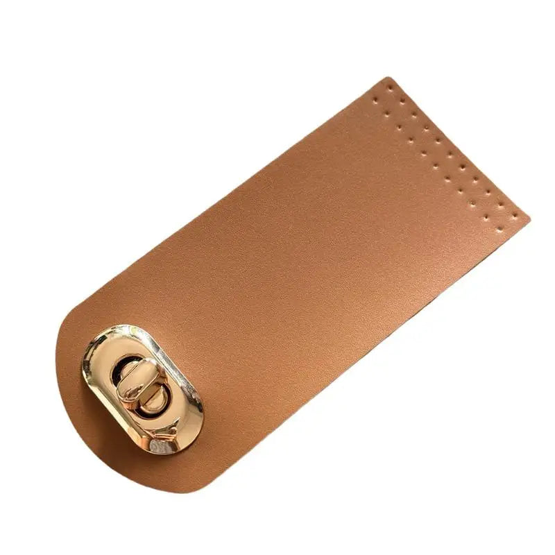 Leather Sew-On Snap Closure Bag Buckle | DIY Handbag Fastener