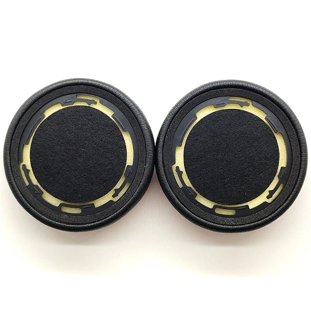 2 PCS/1 PAIR Leather Cushion Cover For Jabra Evolve 20SE 30II 40 65 75 Earpads Cover Sponge Soft Headphone Pads Black Peaceful Pleasures Health and Wellness