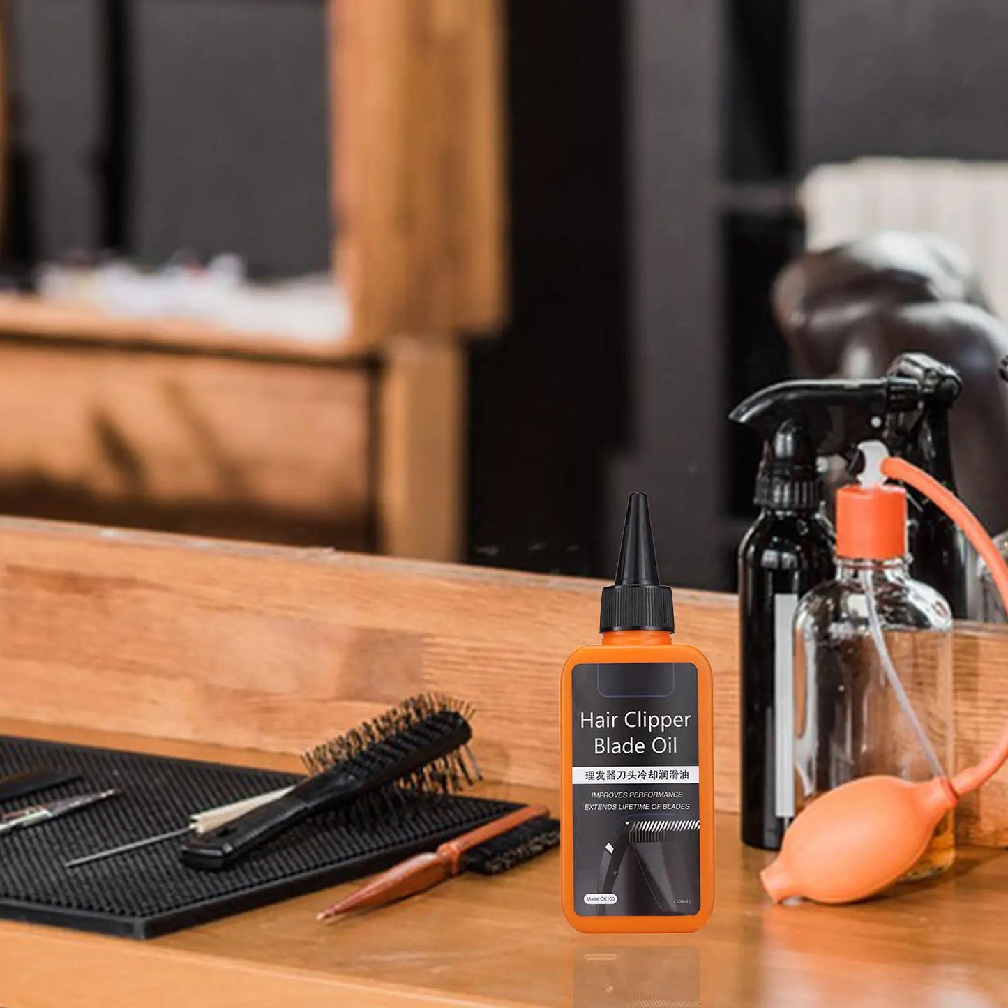 Hair Clipper Blade Oil 100ml – Lubricant for Trimmers & Clippers