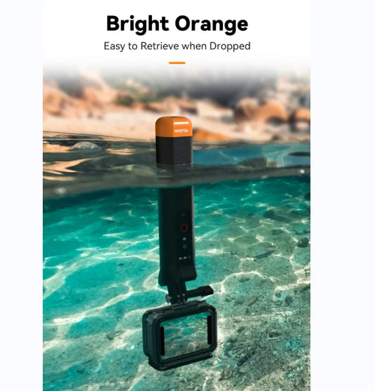TELESIN Bluetooth Floating Stick for GoPro Hero 9–13 | Buoyancy Floating Camera Grip Oasis Select
