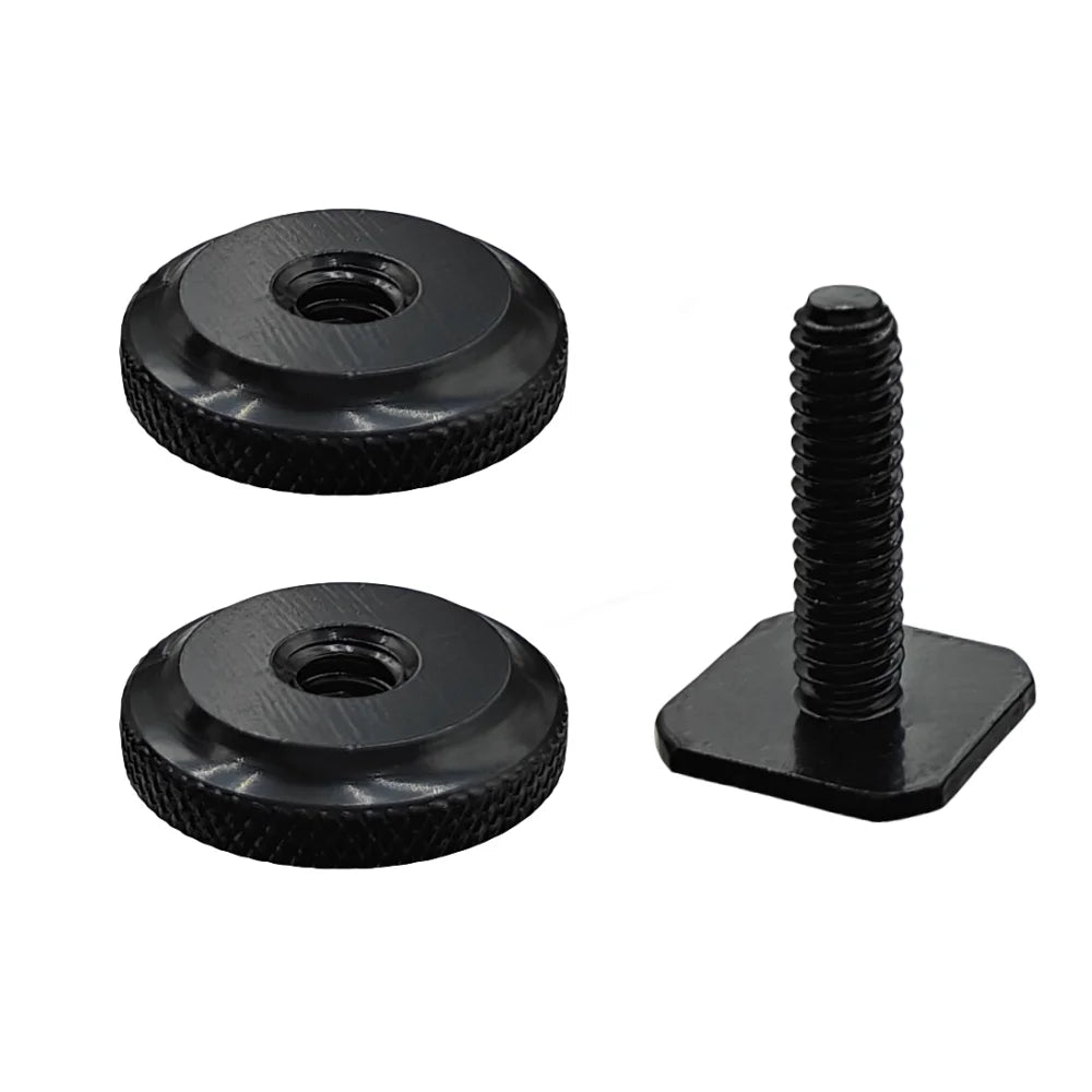 Dual Nut 1/4" Hot Cold Shoe Mount Adapter for DSLR & GoPro