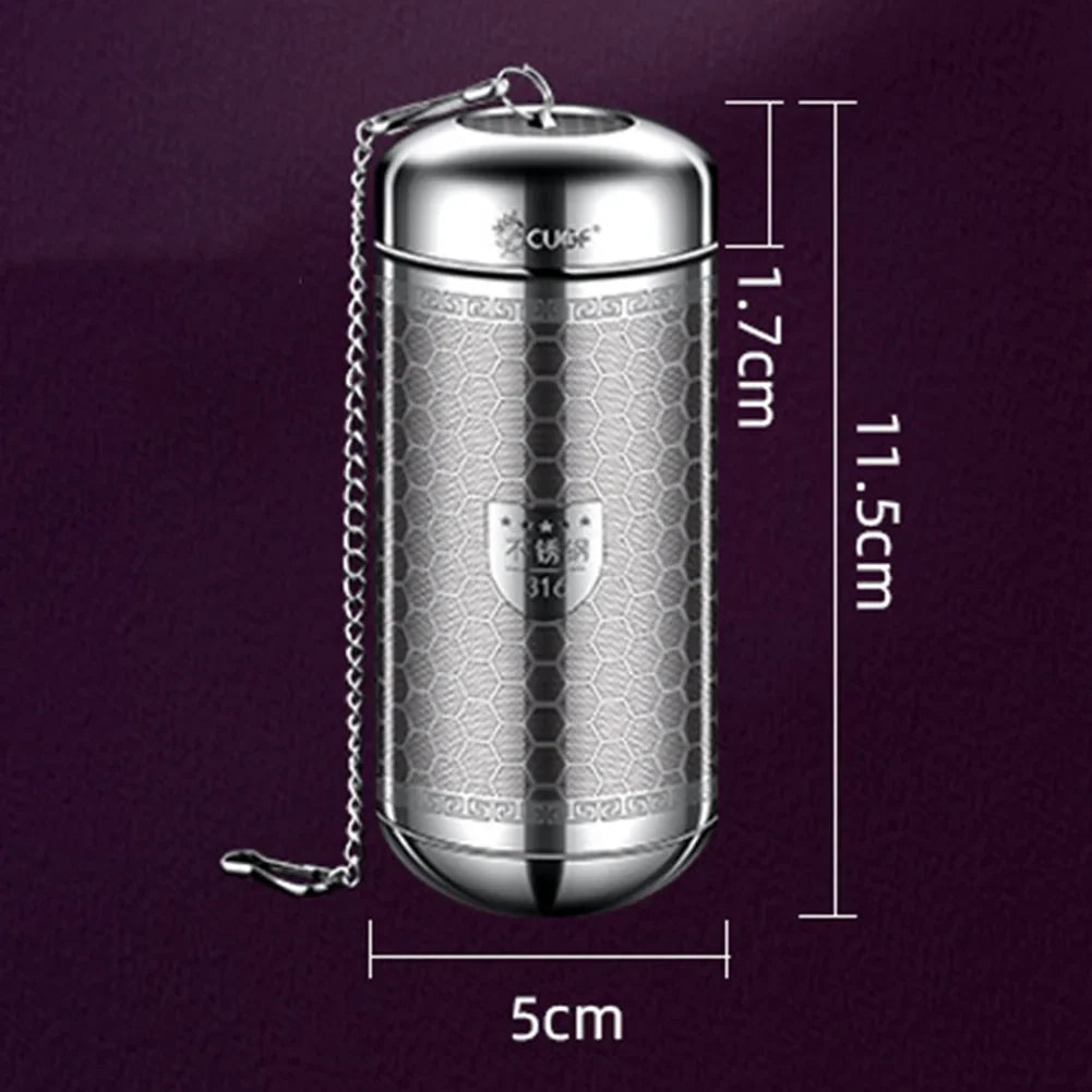 Stainless Steel Tea Infuser Ball – Fine Mesh Loose Leaf Strainer