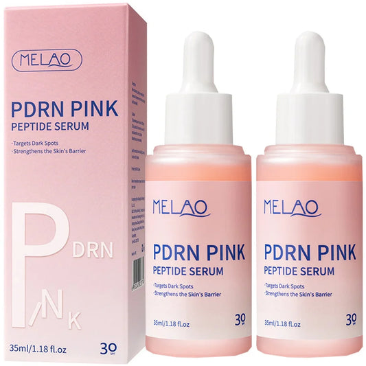 2pcs Pdrn Pink Peptide Serum Targets Dark Spots Strengthens The Skin's Barrier Peaceful Pleasures Health and Wellness Default Title