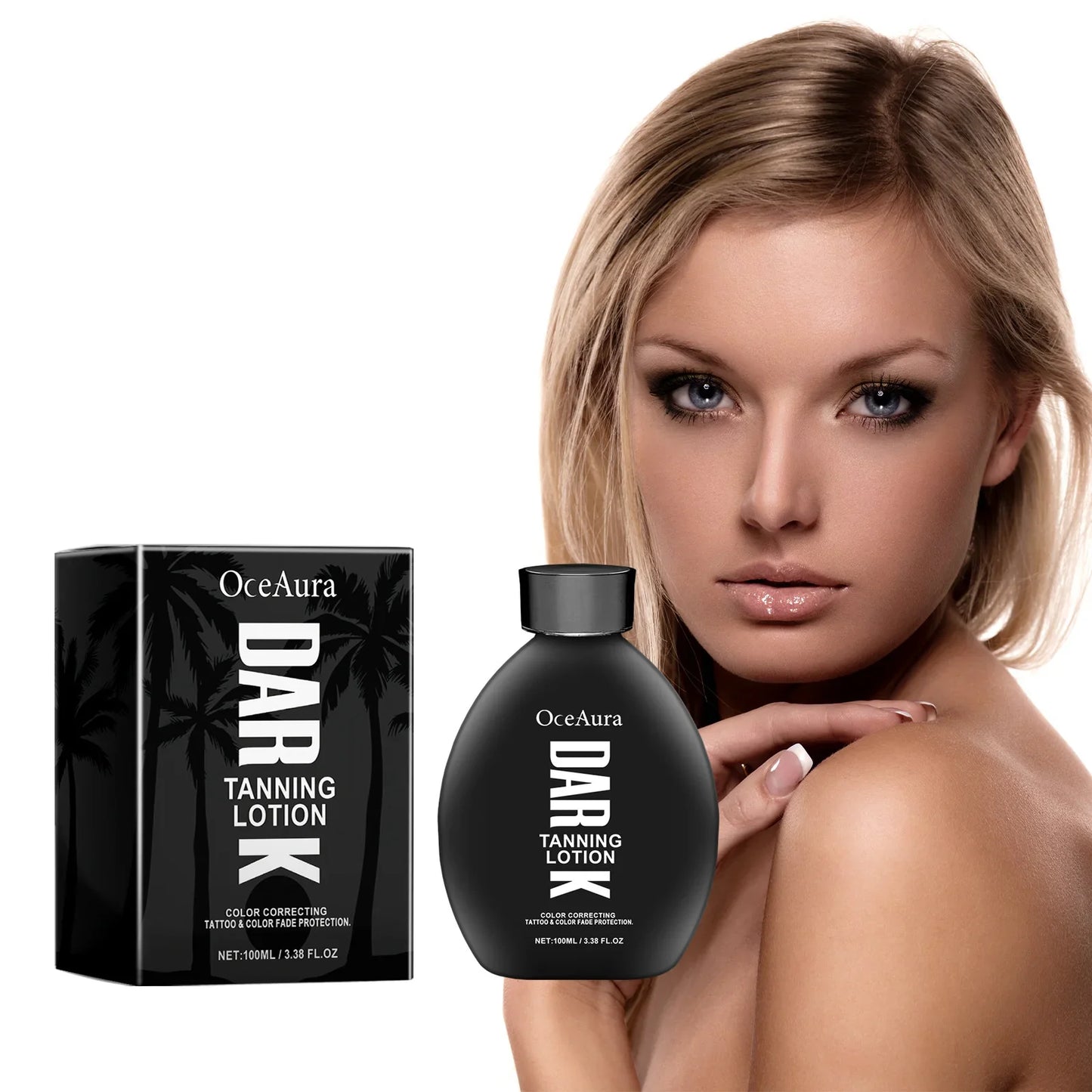 OceAura Intensive Self-Tanning Bronzer Lotion – Natural Glow 100ml