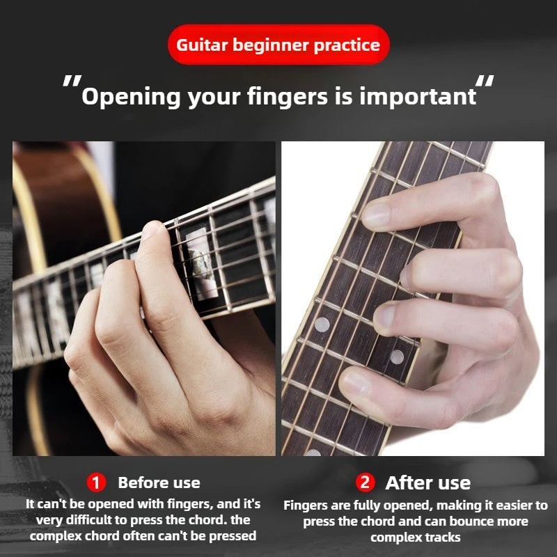 Acoustic Guitar Extender Trainer Tool Musical Finger Extension