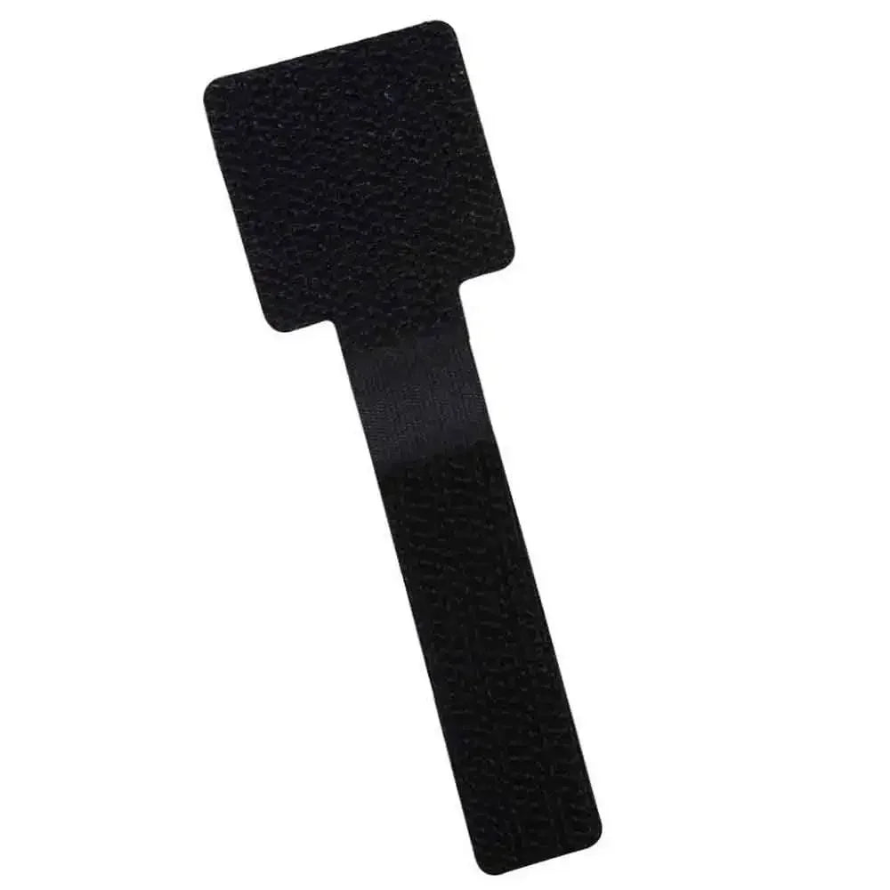Markers Cable Tie Wire Organizer and Cables Reusable Cord Holder Self-adhesive Adjustable Storage Strap Attaches Clearance Home Peaceful Pleasures Health and Wellness Black(Strong stick) 50PCS