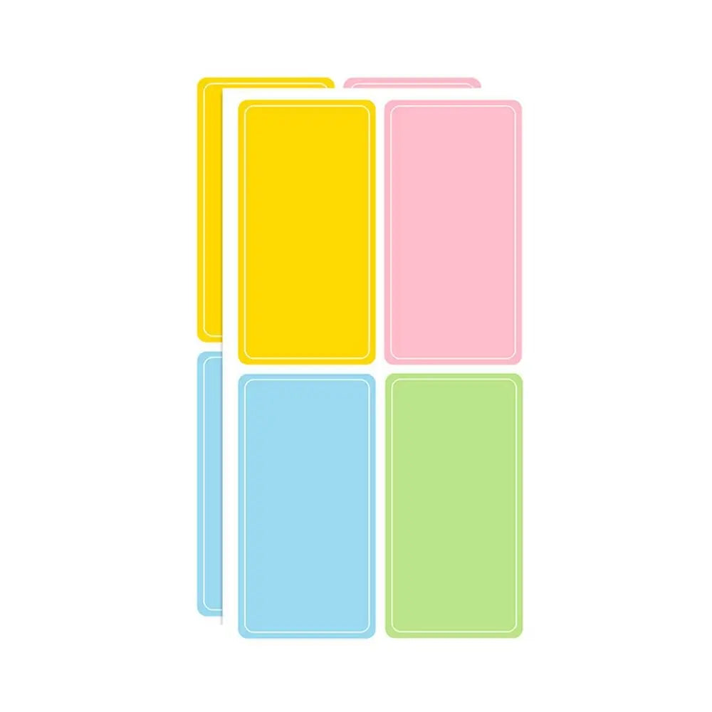 Subject Classification Name Tag Sticker Table Desk Stickers Decoration Sticker Name Labels Self-Adhesive Marking Nameplates Peaceful Pleasures Health and Wellness C-10Shee-40pcs-