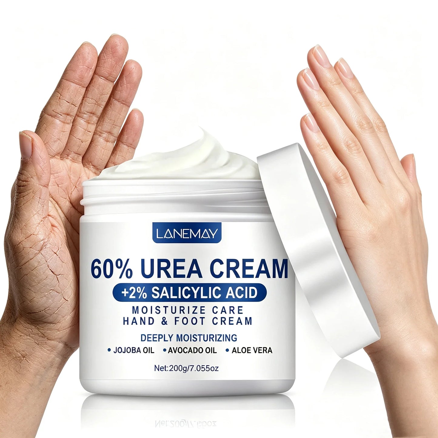 60% Urea Hand & Foot Cream – Salicylic Acid & Glycerin 200g